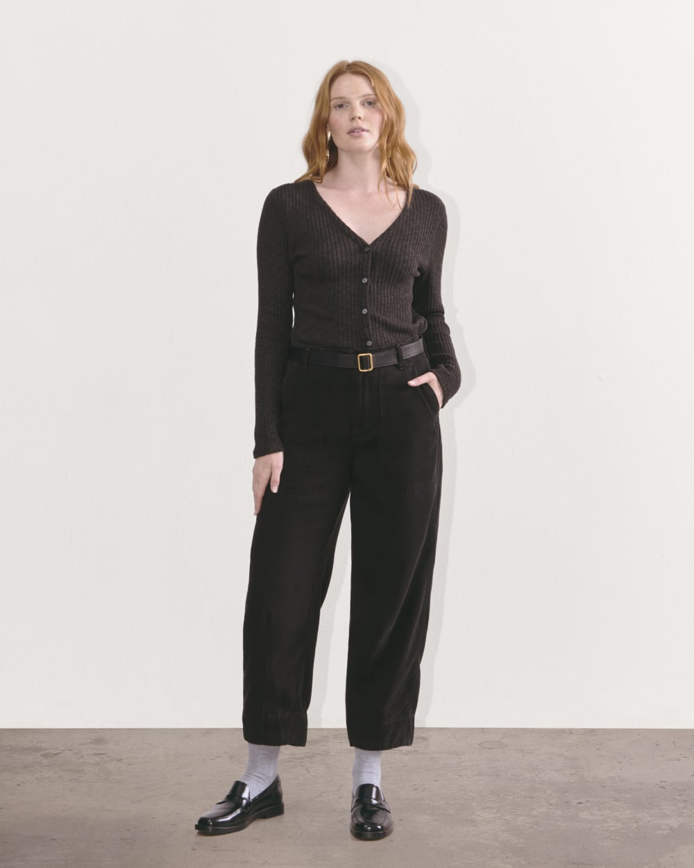 The Utility Pant in Buttersoft | Black - Image 6