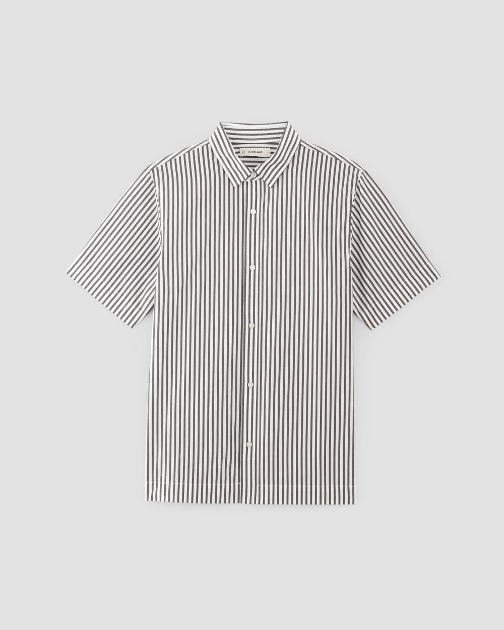 The Supima? Short-Sleeve Poplin Shirt | Optic White / Black - Image 2