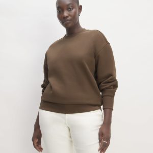 The ReTrack Oversized Crew | Cocoa