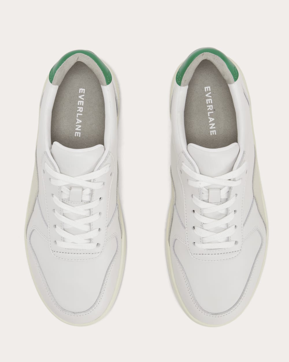 The Court Sneaker | White / Grass Green / Parchment - Image 4