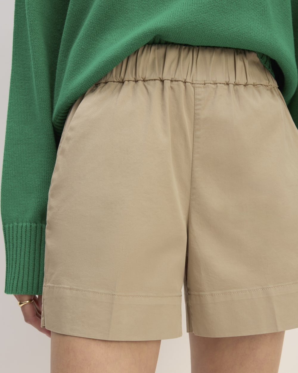 The Easy Short | Trench Coat Khaki - Image 4