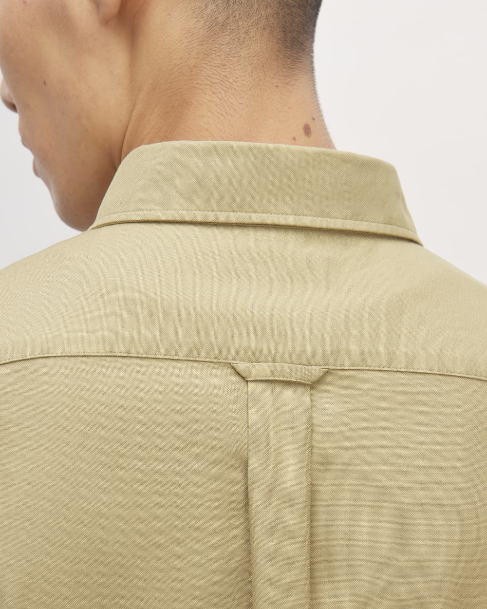 The Organic Short Sleeve Oxford Shirt | Cornstalk - Image 5