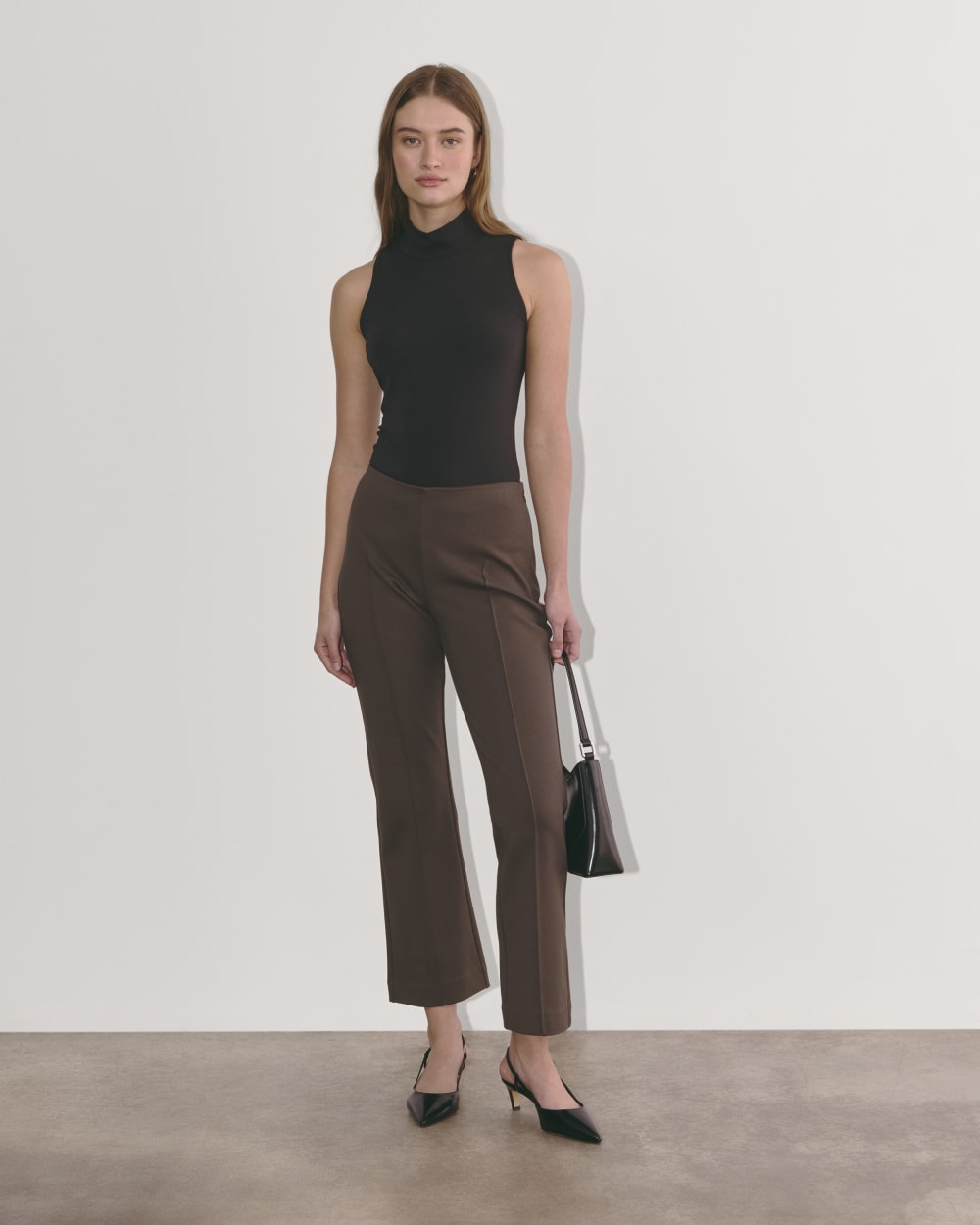 The Dream Kick Flare Pant | Earth Brown