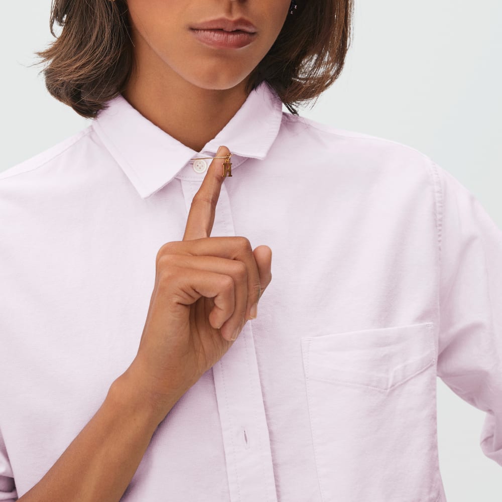 The Must-Have Oxford Shirt | Pale Pink - Image 8
