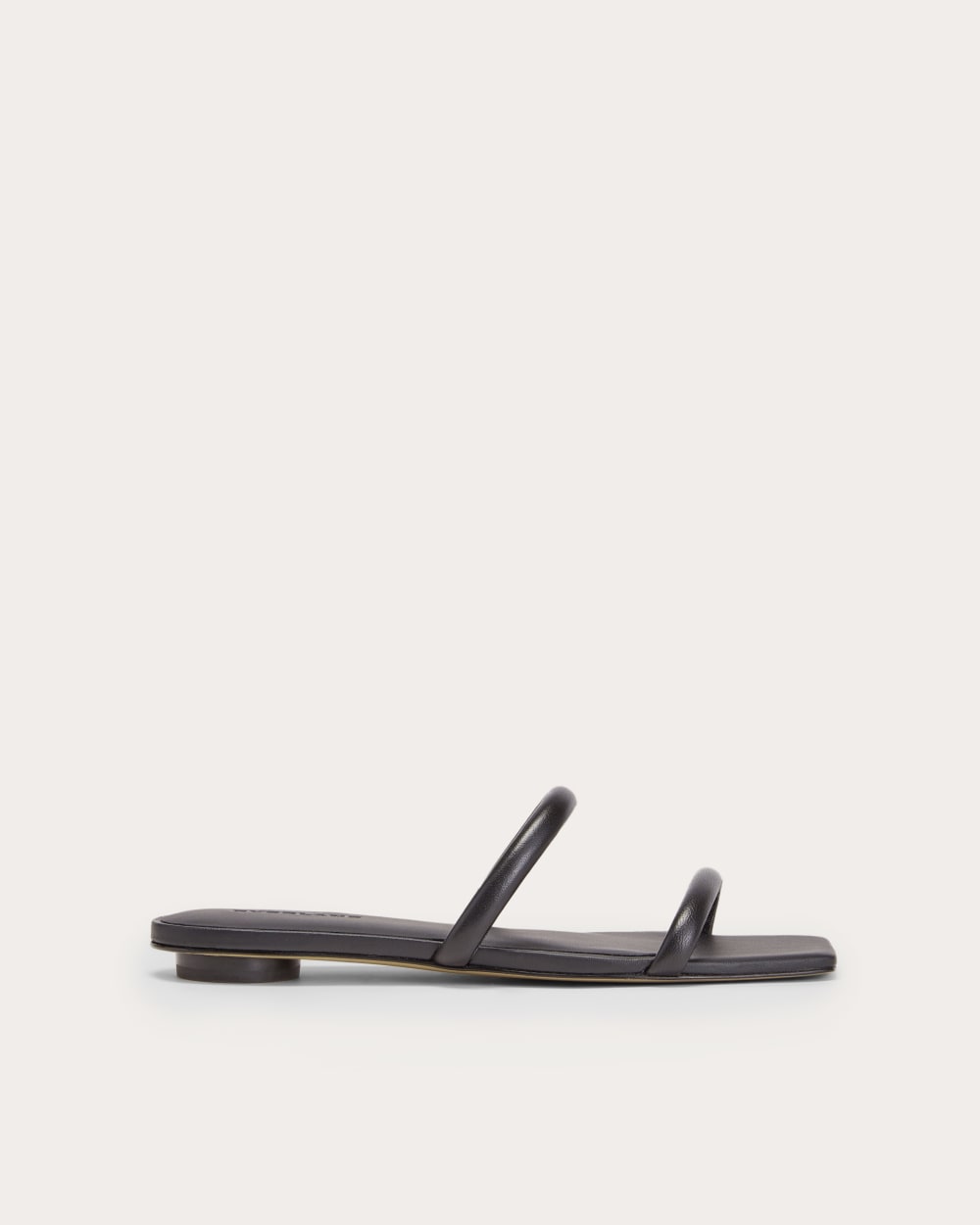 The Double Strap Sandal | Black