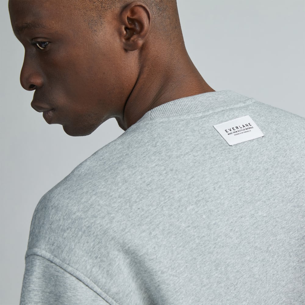 The ReTrack Crewneck Sweatshirt | Heathered Grey - Image 5
