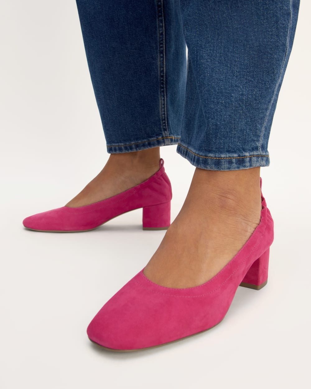 The Day Heel | Red Currant Suede - Image 2