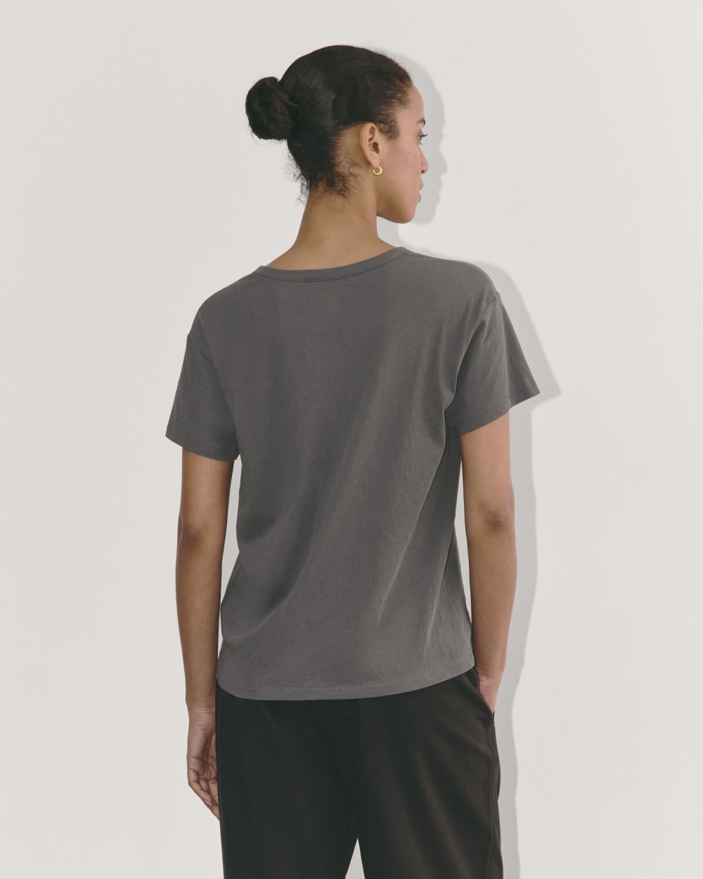 The Air Scoop-Neck Tee | Graphite - Image 5