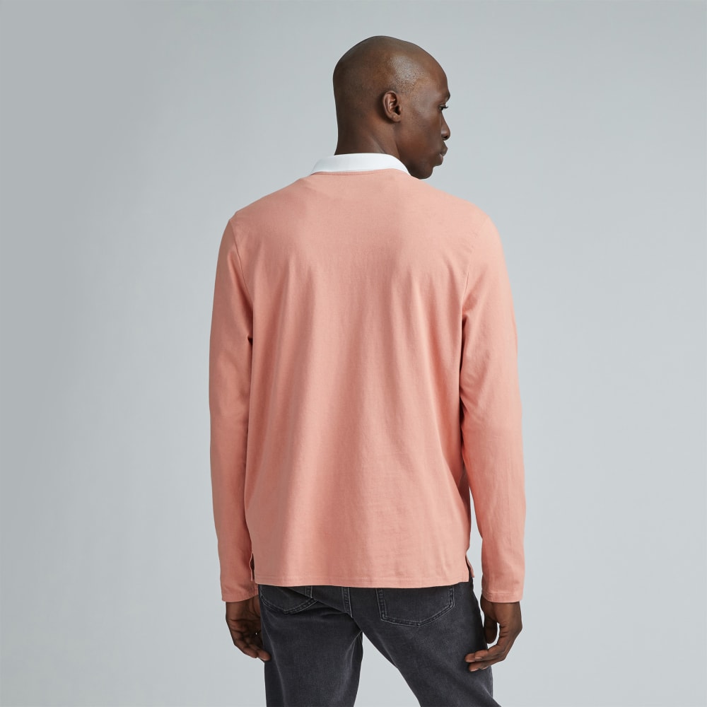 The Premium-Weight Rugby Shirt | Light Rose - Image 3