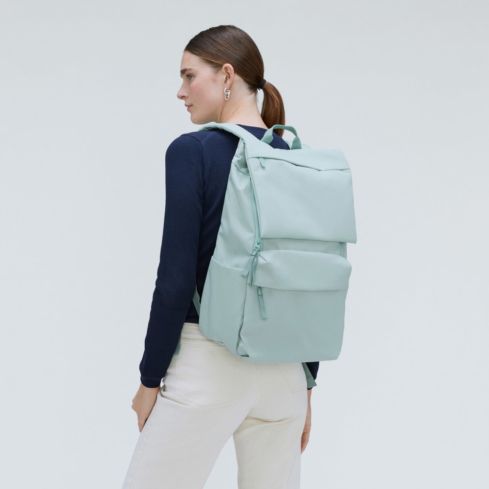 The ReNew Transit Backpack | White Sage / Green Millieu - Image 6