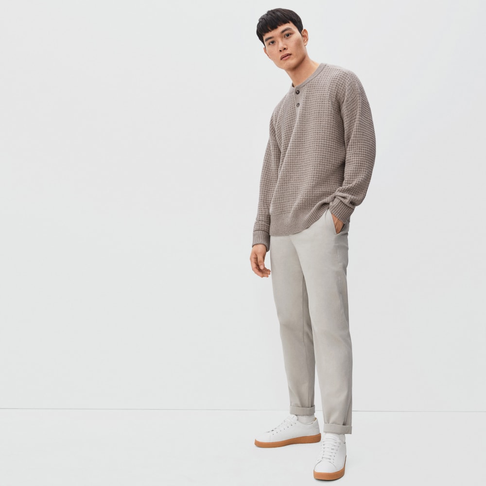 The ReLeather? Tennis Shoe | White / Gum Sole - Image 4