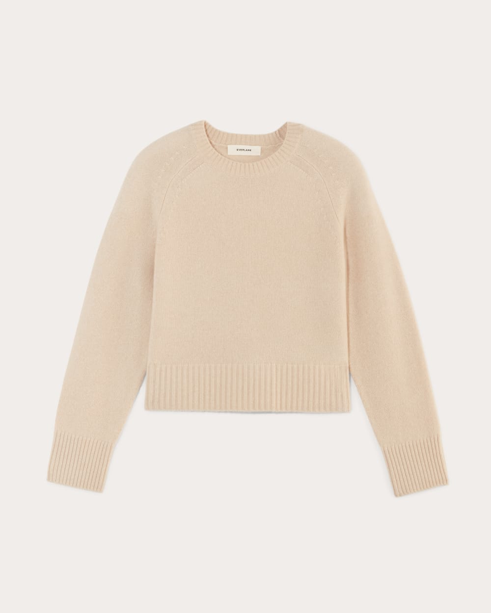 The Boxy Crew in Cashmere | Creme - Image 2