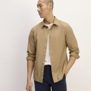 The Supima? Poplin Shirt | Tiger's Eye