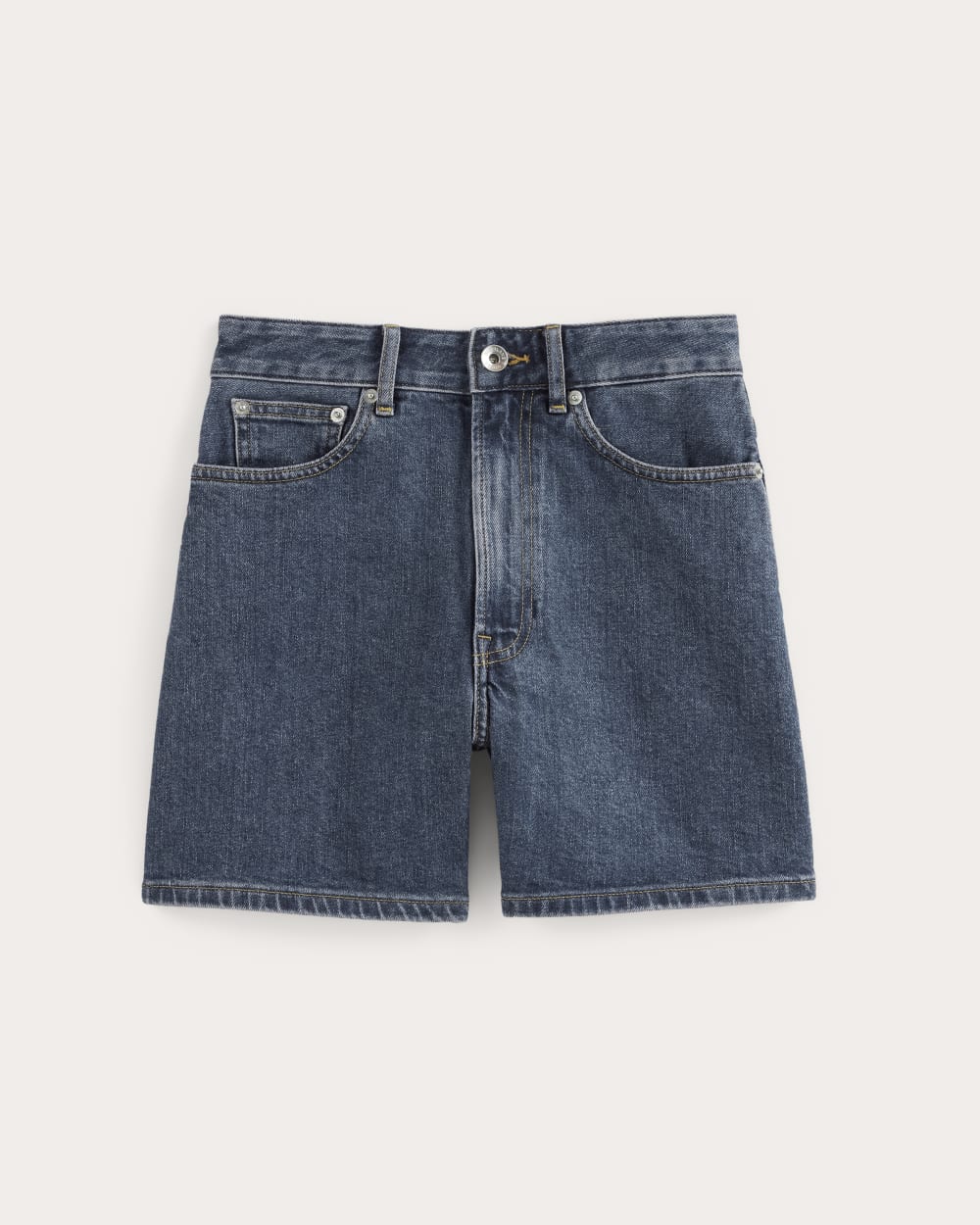 The A-Line Denim Short | Ocean - Image 2