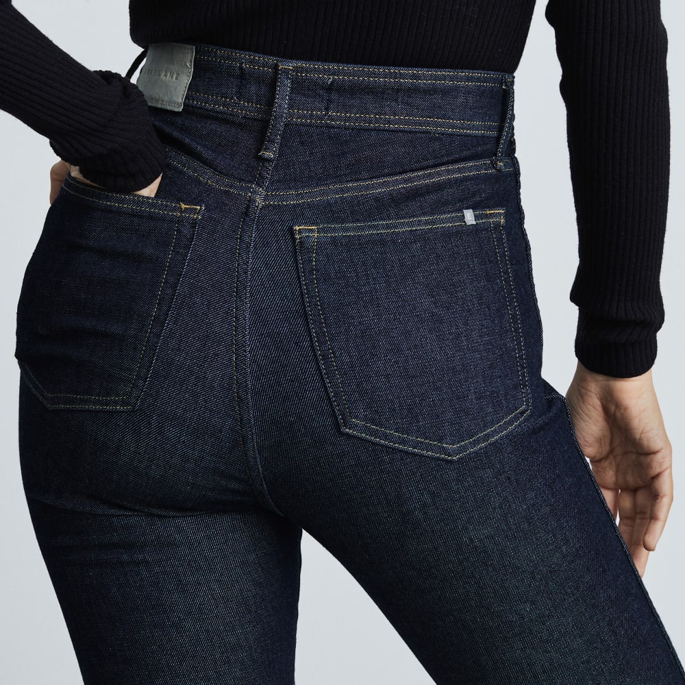 The Way-High? Clean Front Skinny Jean | Dark Indigo | 28.5 Inseam - Image 6