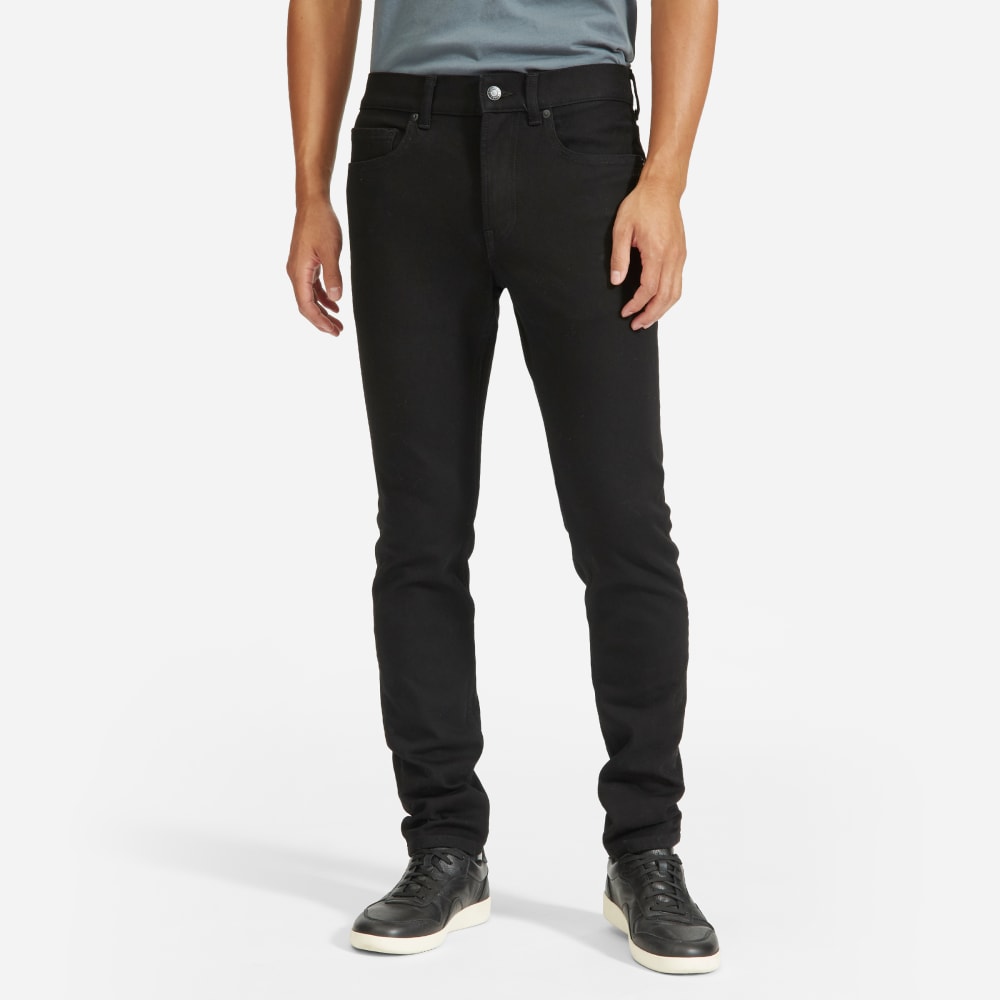The Skinny 4-Way Stretch Organic Jean | Uniform | Black - Image 3