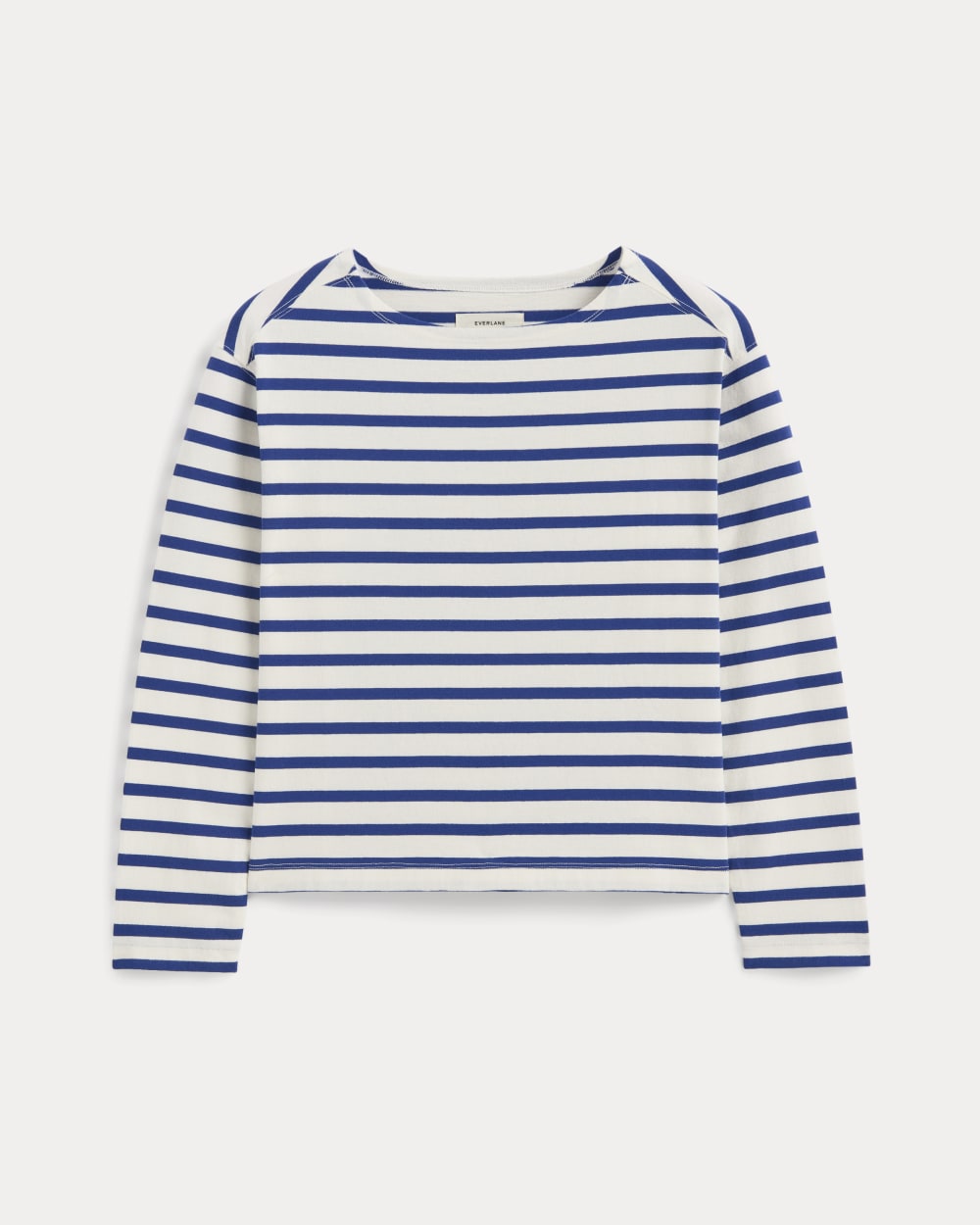 The Mariner Tee | Bone / Mazarine Blue - Image 2