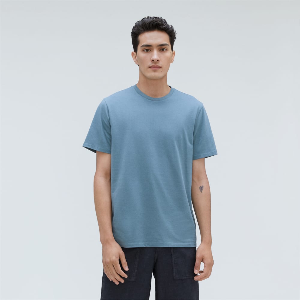 The Organic Cotton Crew | Greyish Blue