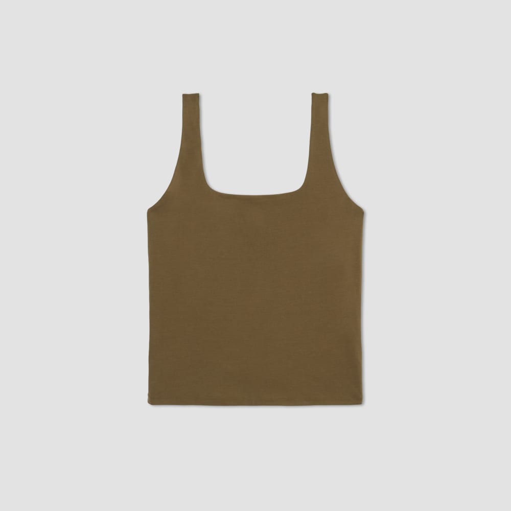The Supima? Sleeveless Top | Beech - Image 2
