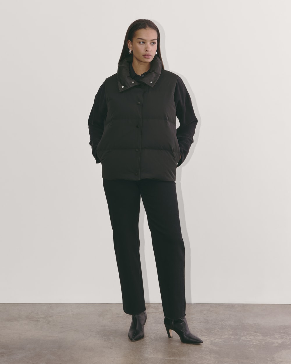 The Puffer Vest | Black - Image 7