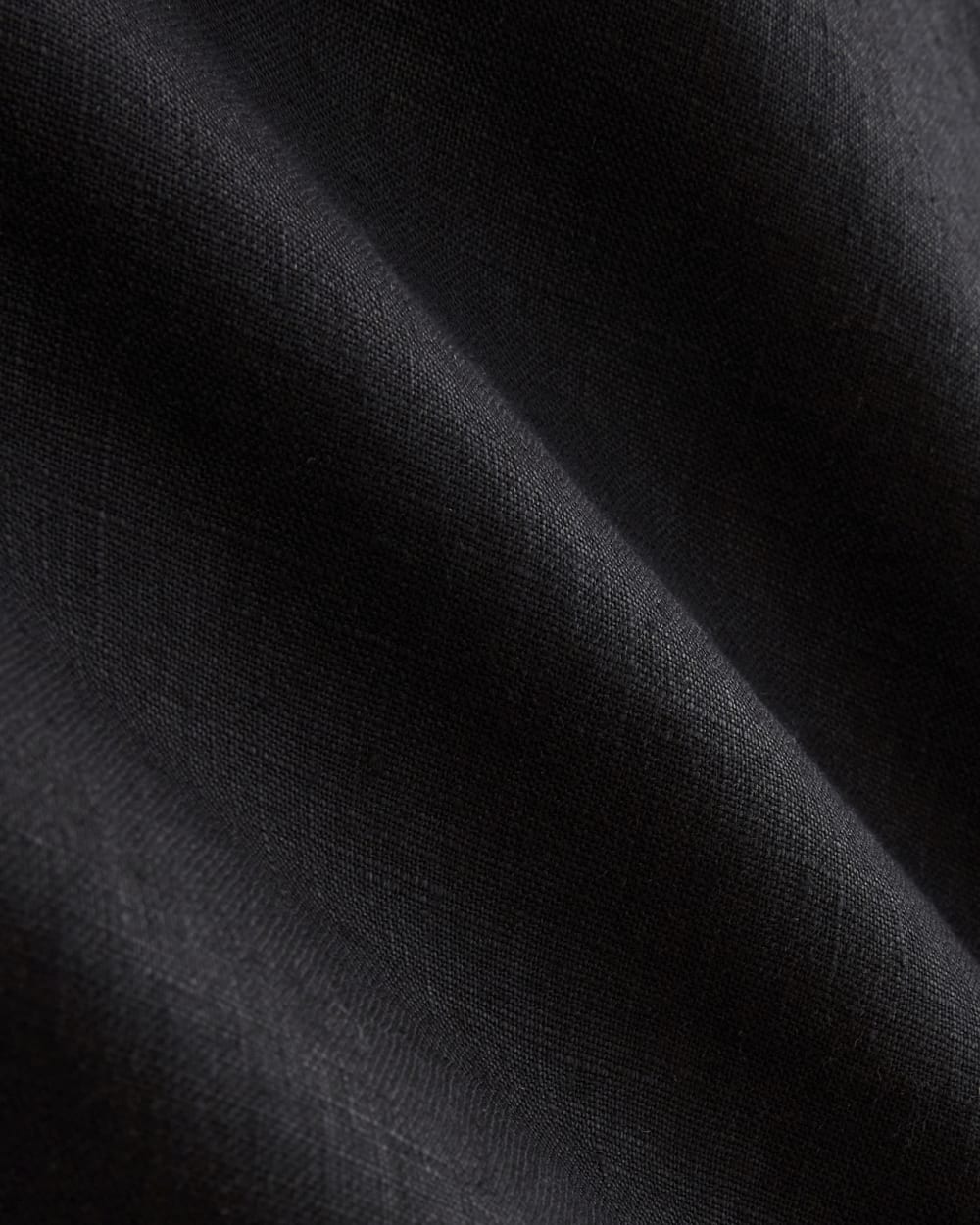 The Linen Utility Shirt | Black - Image 6