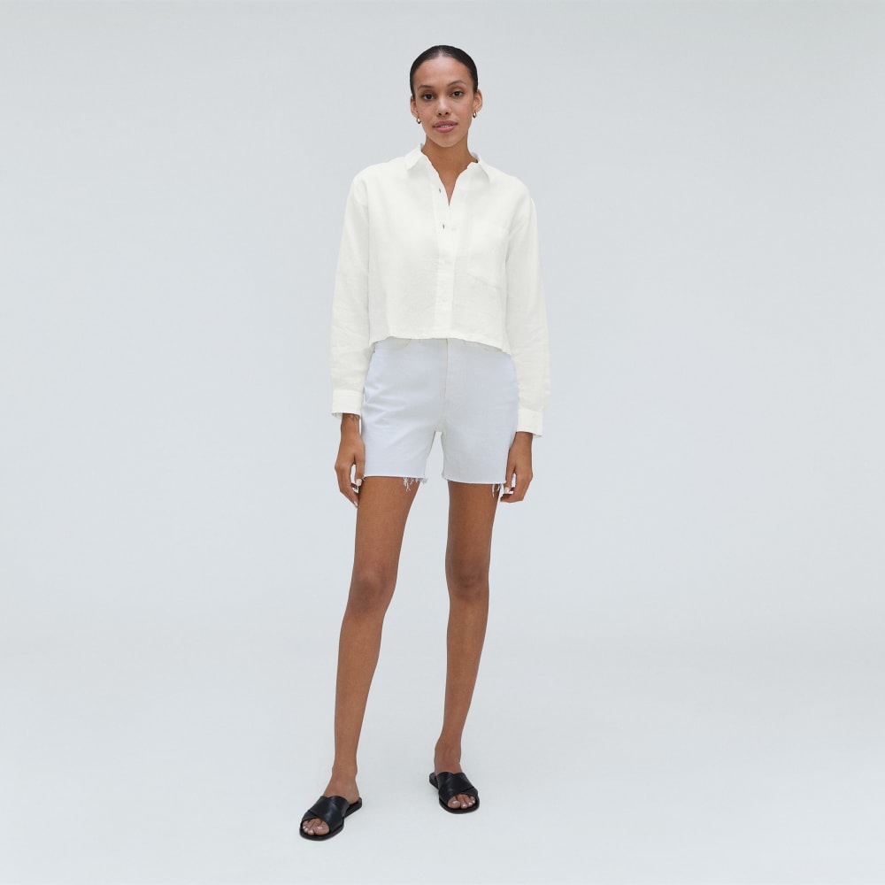 The Linen Way Short Shirt | White - Image 6