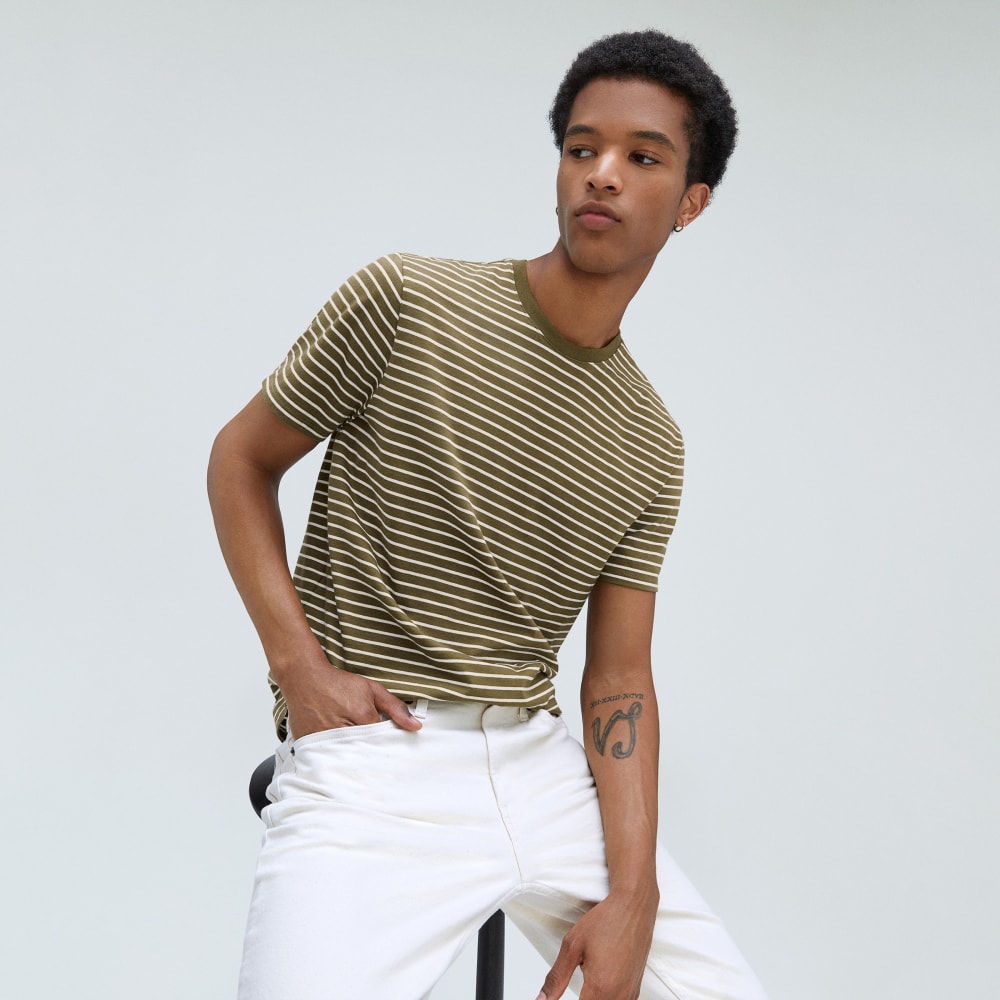 The Organic Cotton Crew | Olive / Canvas - Image 5