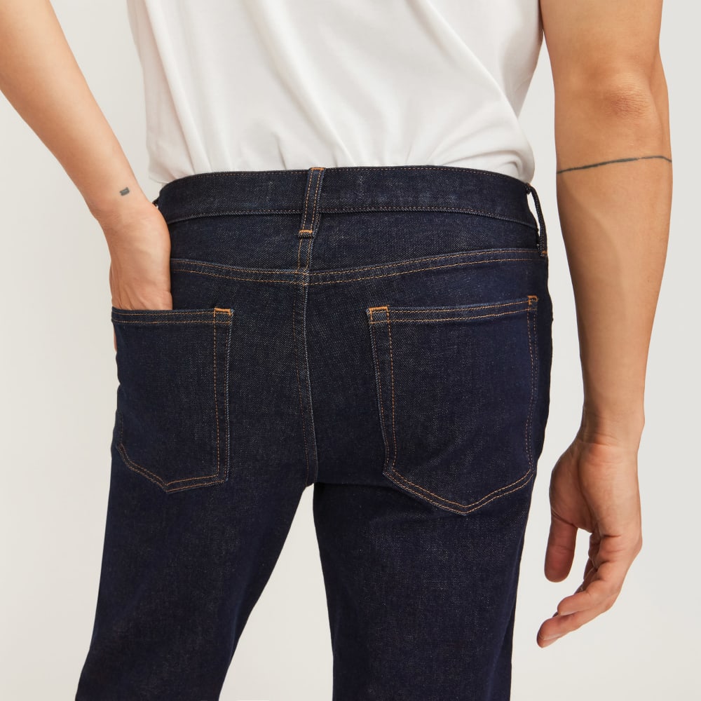 The Skinny 4-Way Stretch Organic Jean | Uniform | Dark Indigo - Image 5