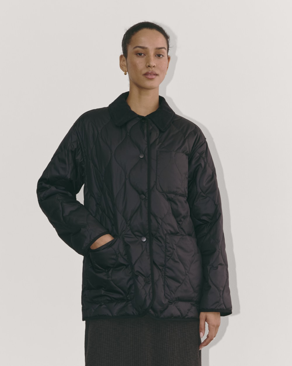 The Quilted Ranch Jacket | Black