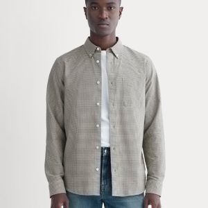The Slim Oxford Shirt | Forest Night Gingham | Standard