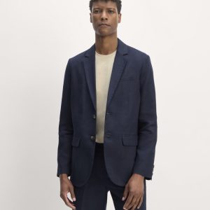 The Linen Blazer | Navy