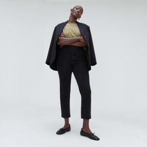 The Cheeky Hourglass Jean | Coal | 26.5 Inseam