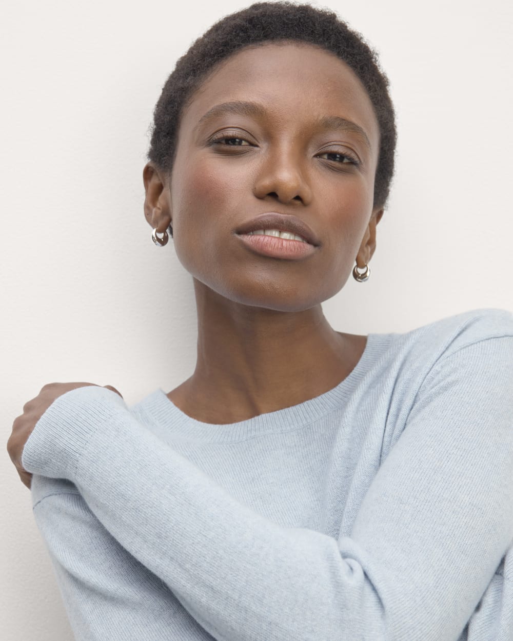 The Classic Crew in Cashmere | Sky Blue - Image 4