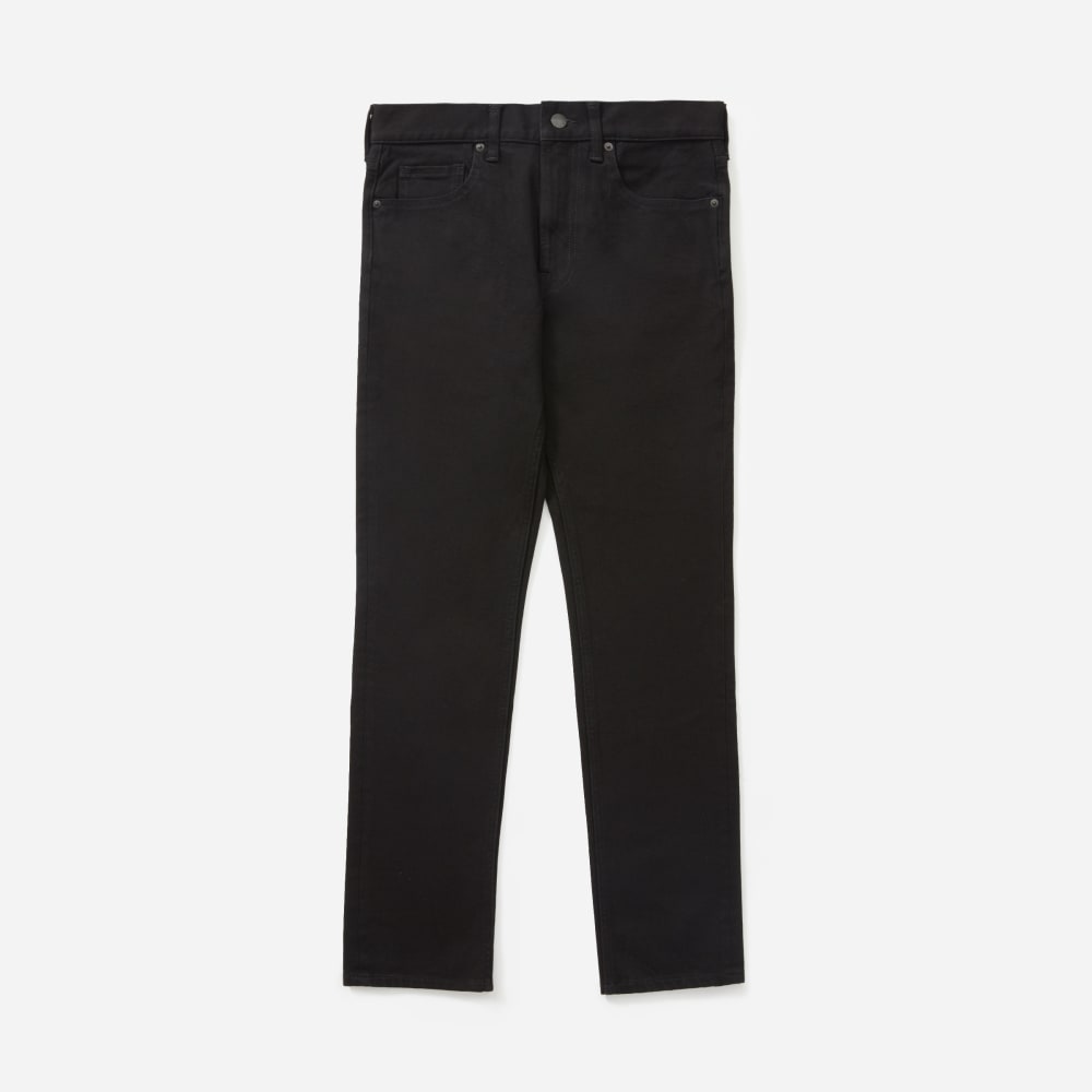 The Skinny 4-Way Stretch Organic Jean | Uniform | Black - Image 2