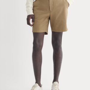 The Pull-On Performance Chino Short | Toasted Coconut