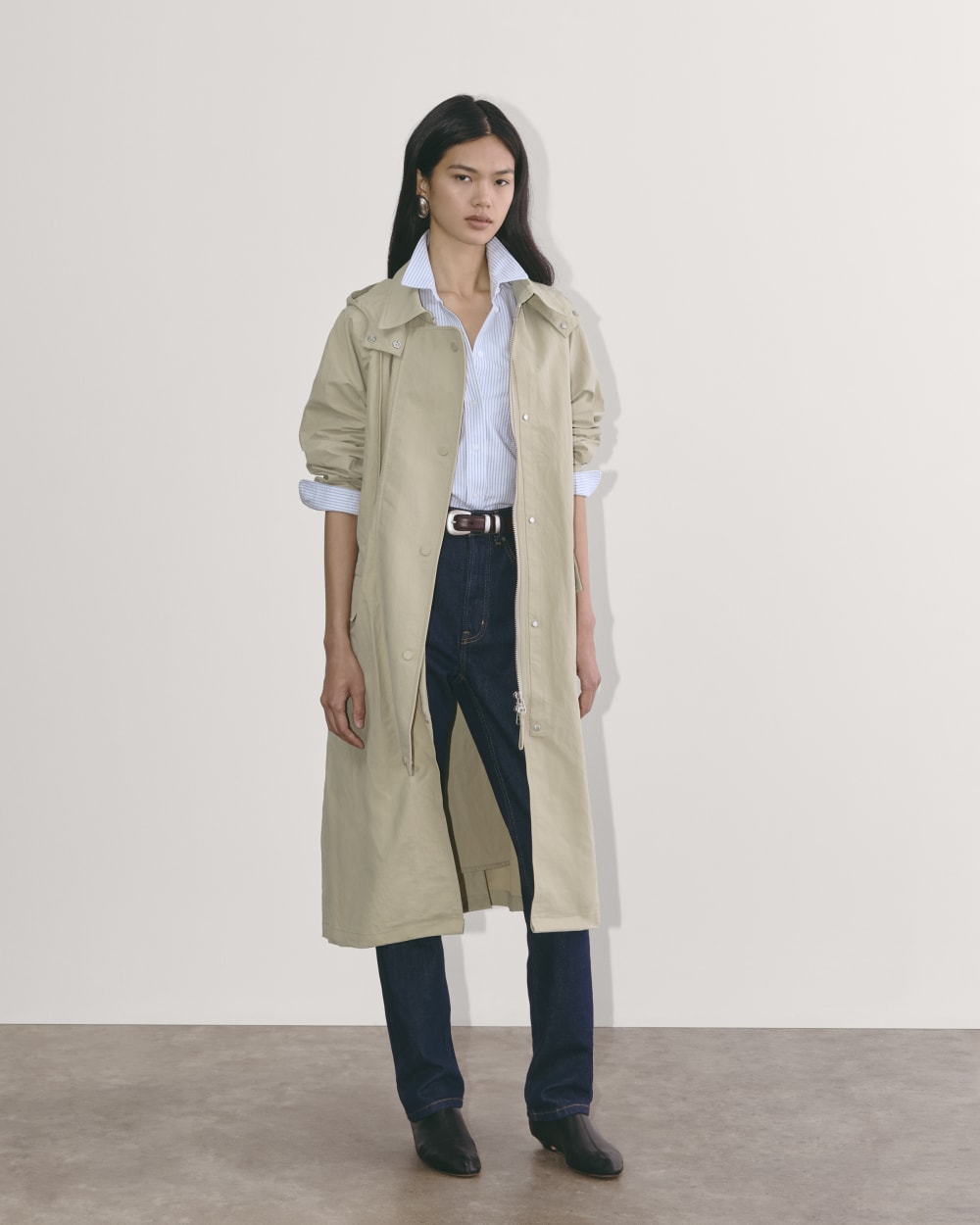 The Oversized Anorak | Trench Coat Khaki - Image 5