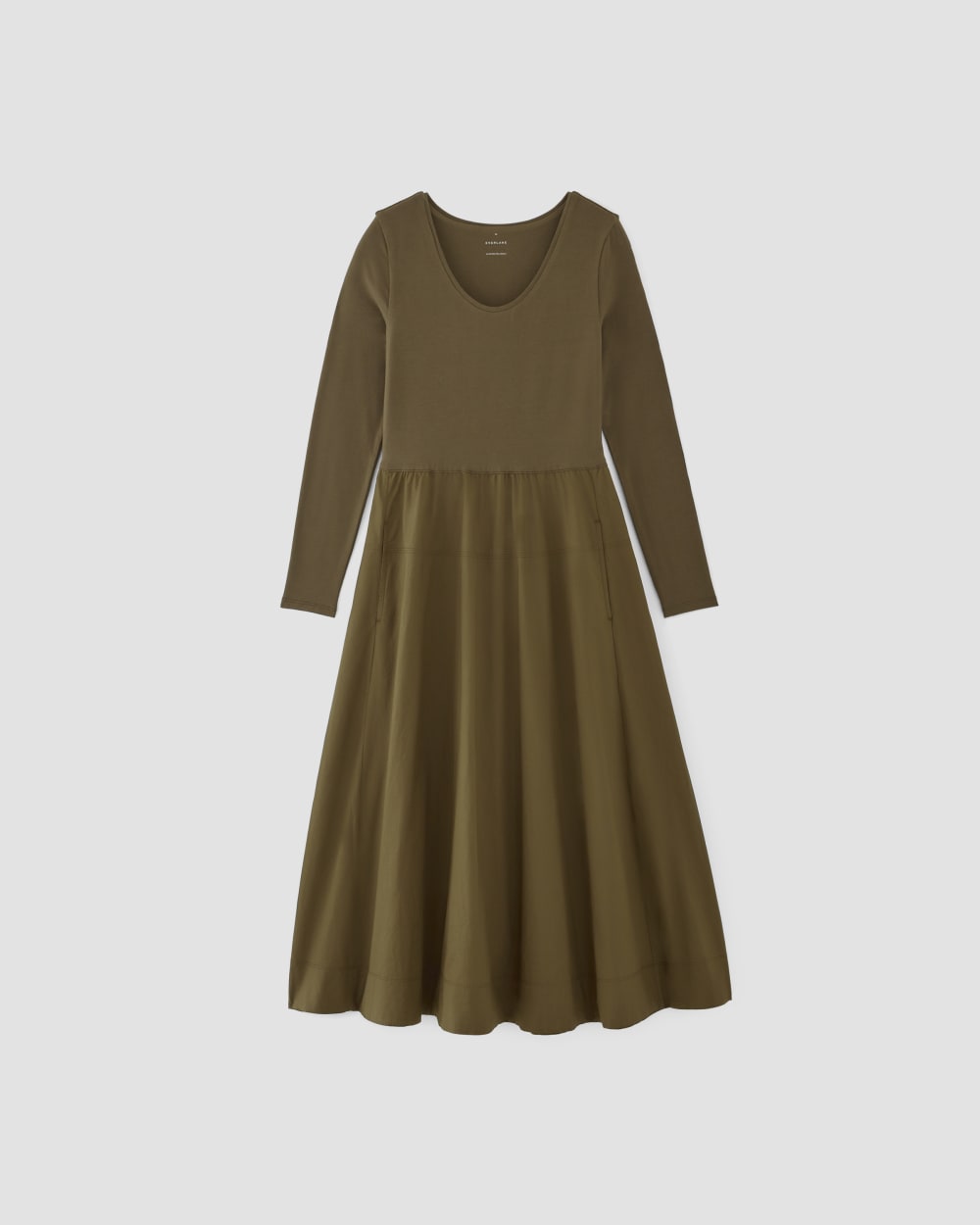 The Long-Sleeve Riviera Dress | Beech - Image 2