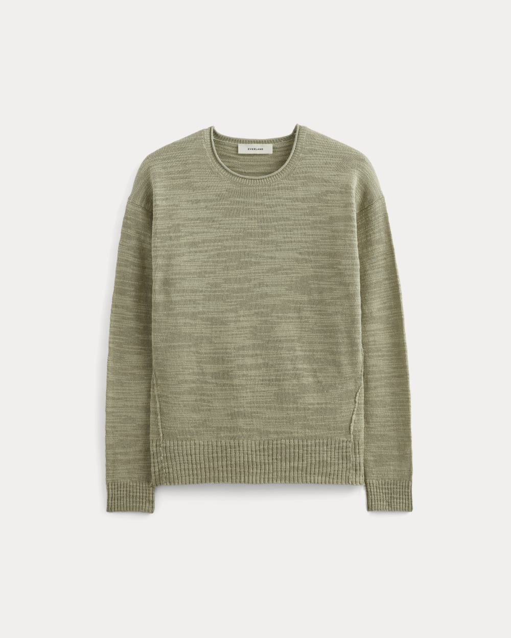 The Slouch Sweater in Cotton Linen | Eucalyptus - Image 2