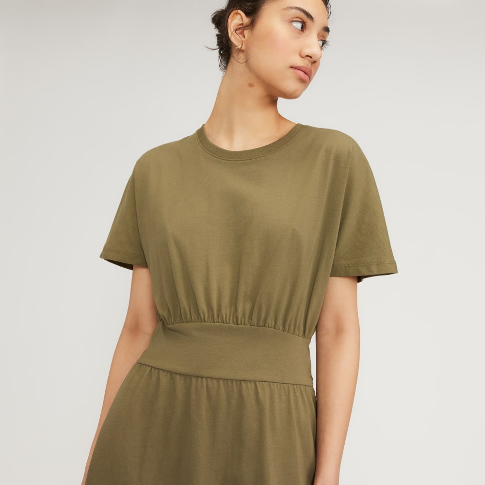 The Organic Cotton Waisted Dress | Kalamata - Image 5