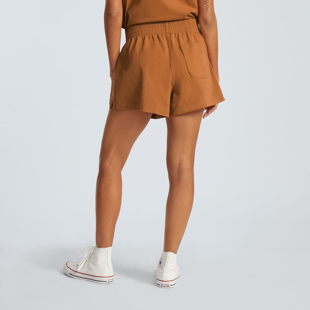 The Retro Jersey Short | Tawny Brown - Image 3