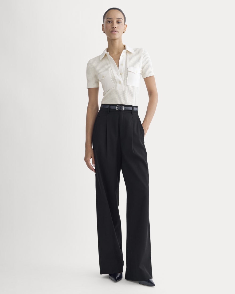 The Cozy Rib Polo | Bone - Image 3