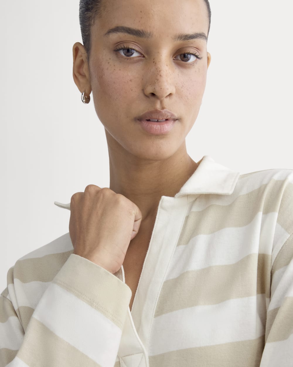 The Mariner Rugby Top | Peyote / Bone - Image 4