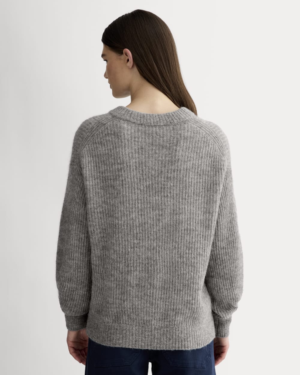 The Cocoon Crew in Alpaca | Heather Stone Grey - Image 5