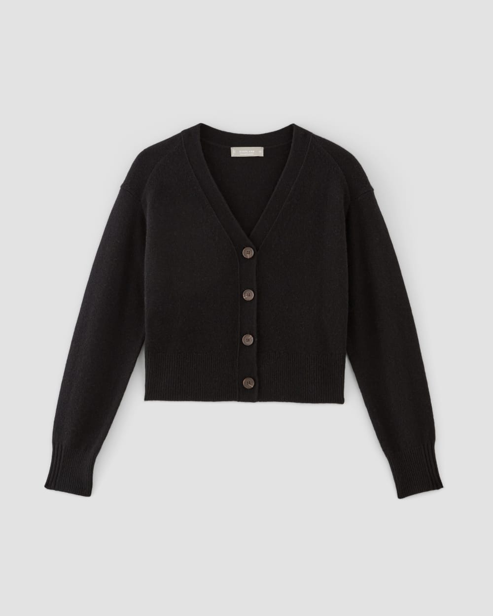 The Cashmere Cardigan | Black - Image 2
