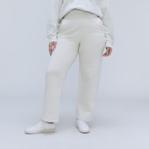 The Track High-Waist Pant | Light Heather Grey