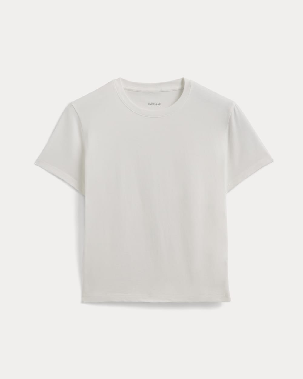 The Box-Cut Tee in Essential Cotton | White | No Pocket - Image 2