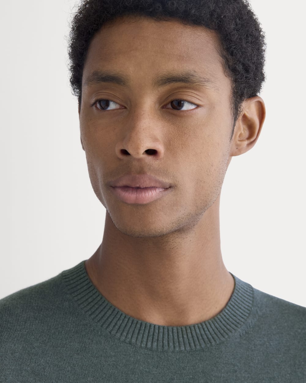 The No-Sweat Sweater | Uniform | Heather Midnight Navy - Image 4