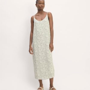 The Summer Slip Dress | Sage Mini Floral