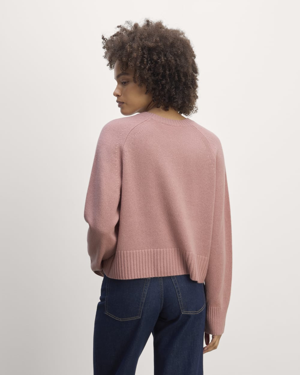 The Boxy Crew in Cashmere | Clay Pink - Image 6