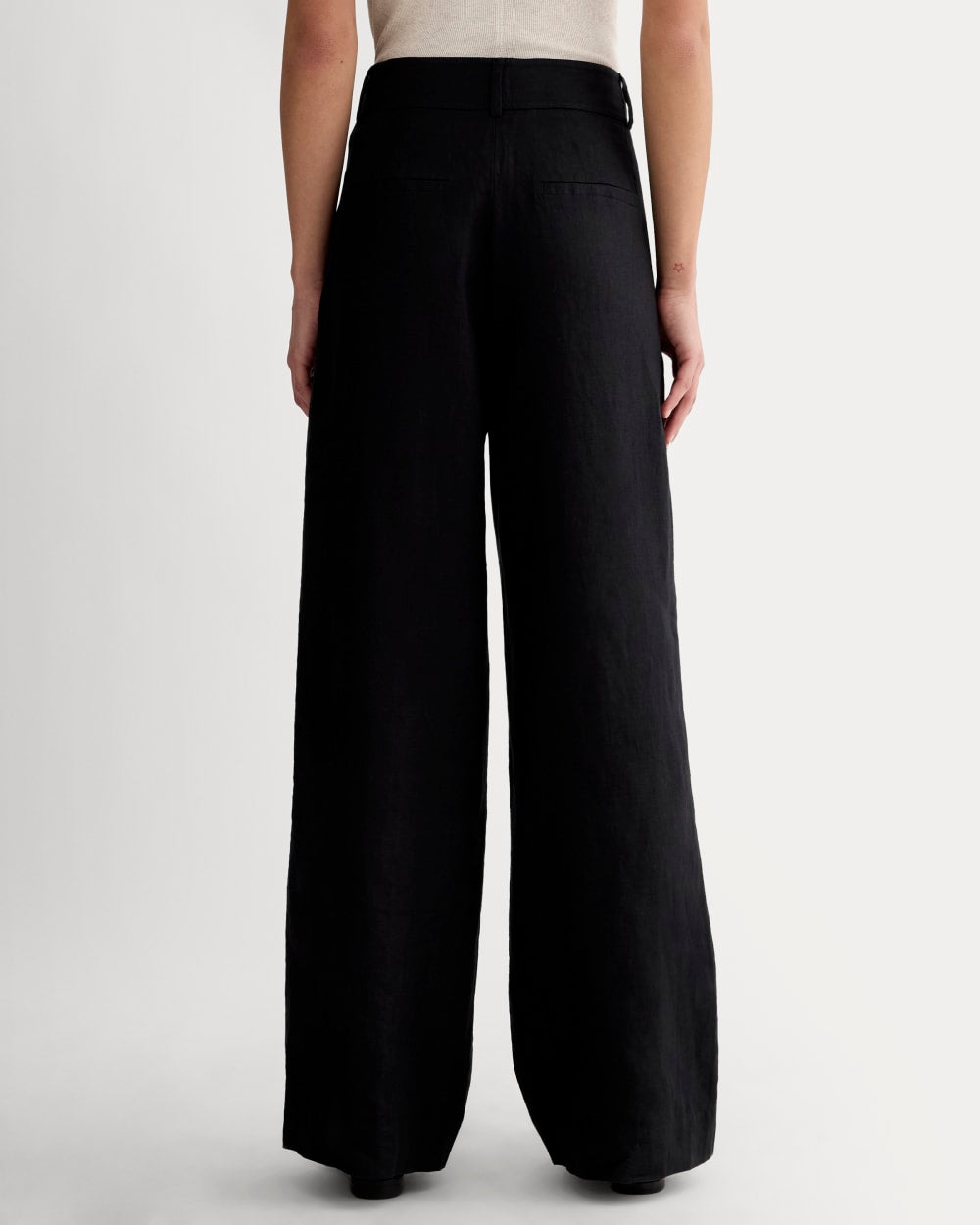 The Linen Way-High® Drape Pant | Black - Image 5